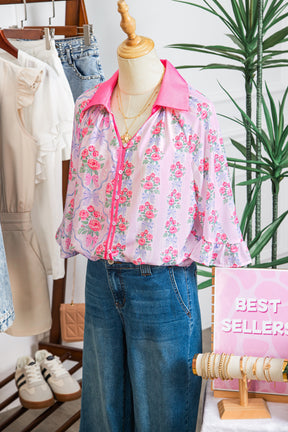 Total Flirt Floral Top