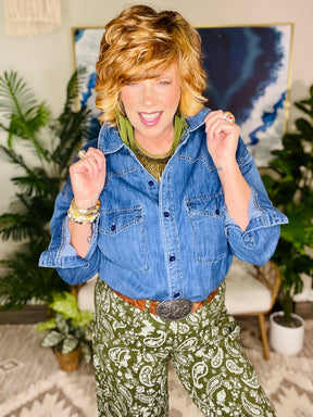Simply Denim Top