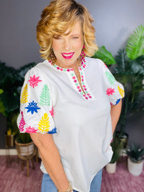 Bring On The Spring Top - S316WH