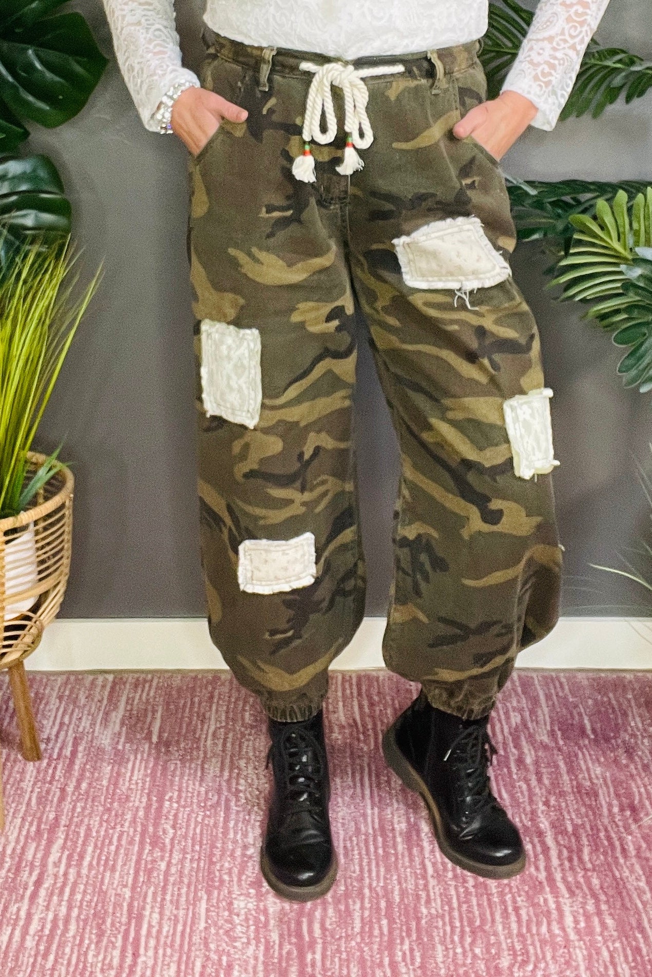 Camo With Attitude Pants - P041OL