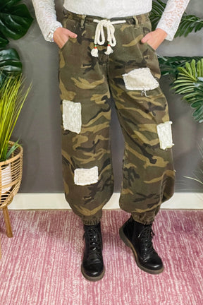 Camo With Attitude Pants - P041OL