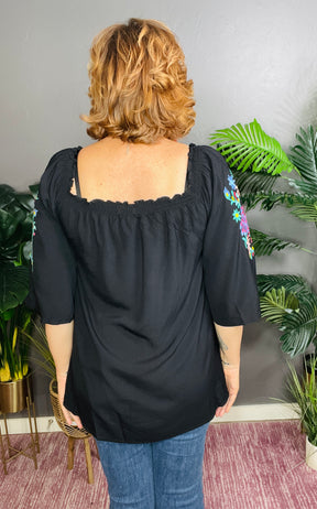 Living The Boho Life Top - P037BK