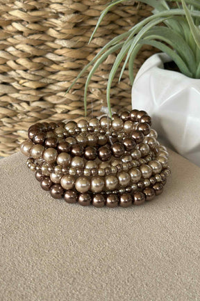6 Row Ball Bracelet - B030CO