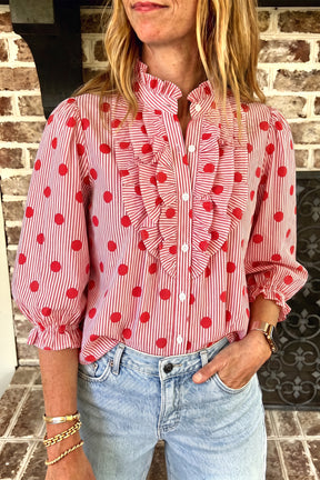 Dot Your Average Top (3 Colors)