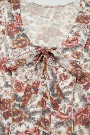 Floral And Feminine Top