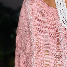 Light And Soft Pink Sweater - S373PK