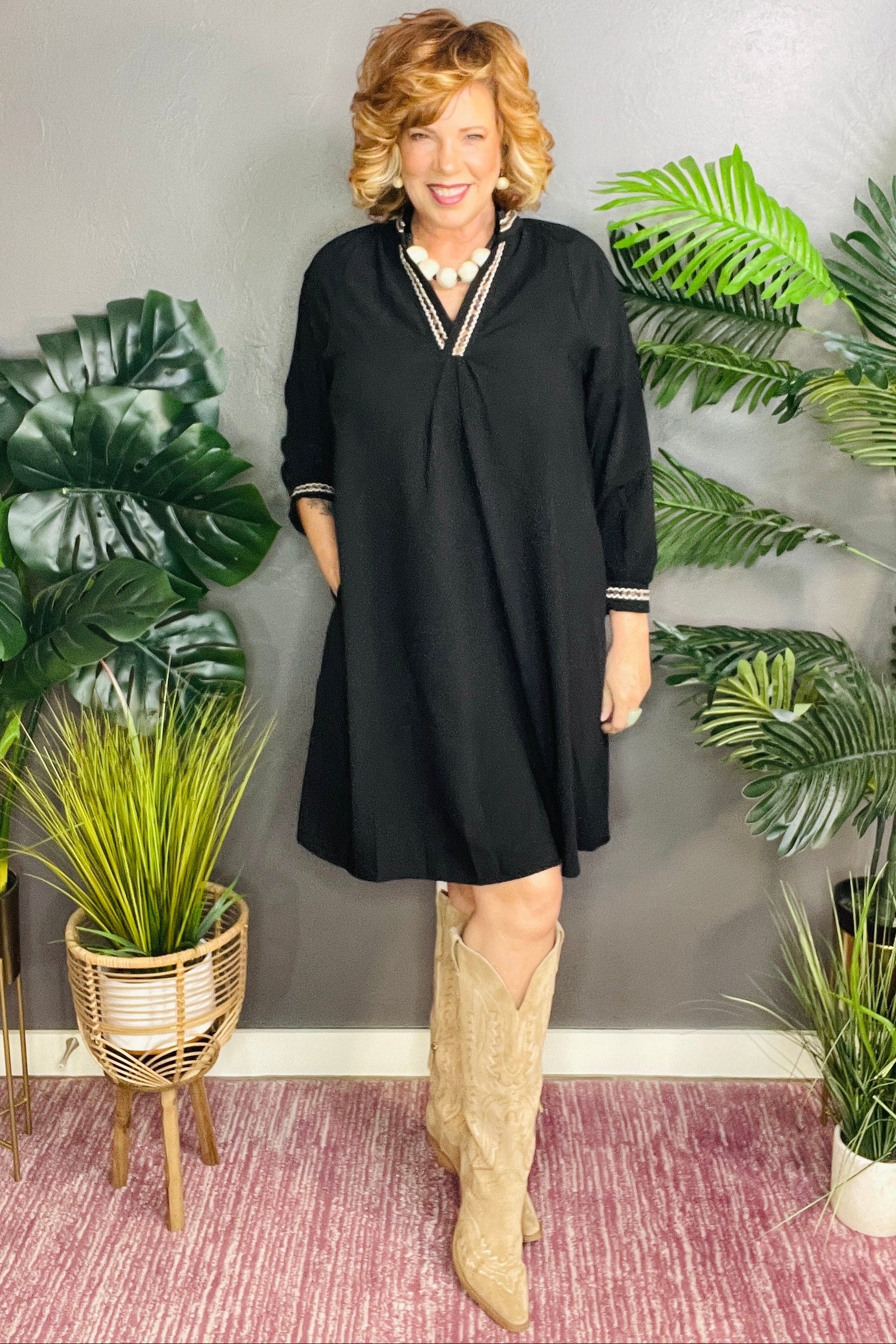 Boho Fashion Goals Mini Dress