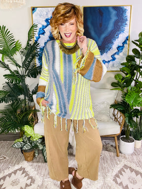 Color Me Boho Sweater - T048LM