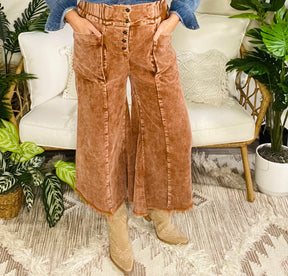 Come As You Are Camel Corduroy Pants - P167CA