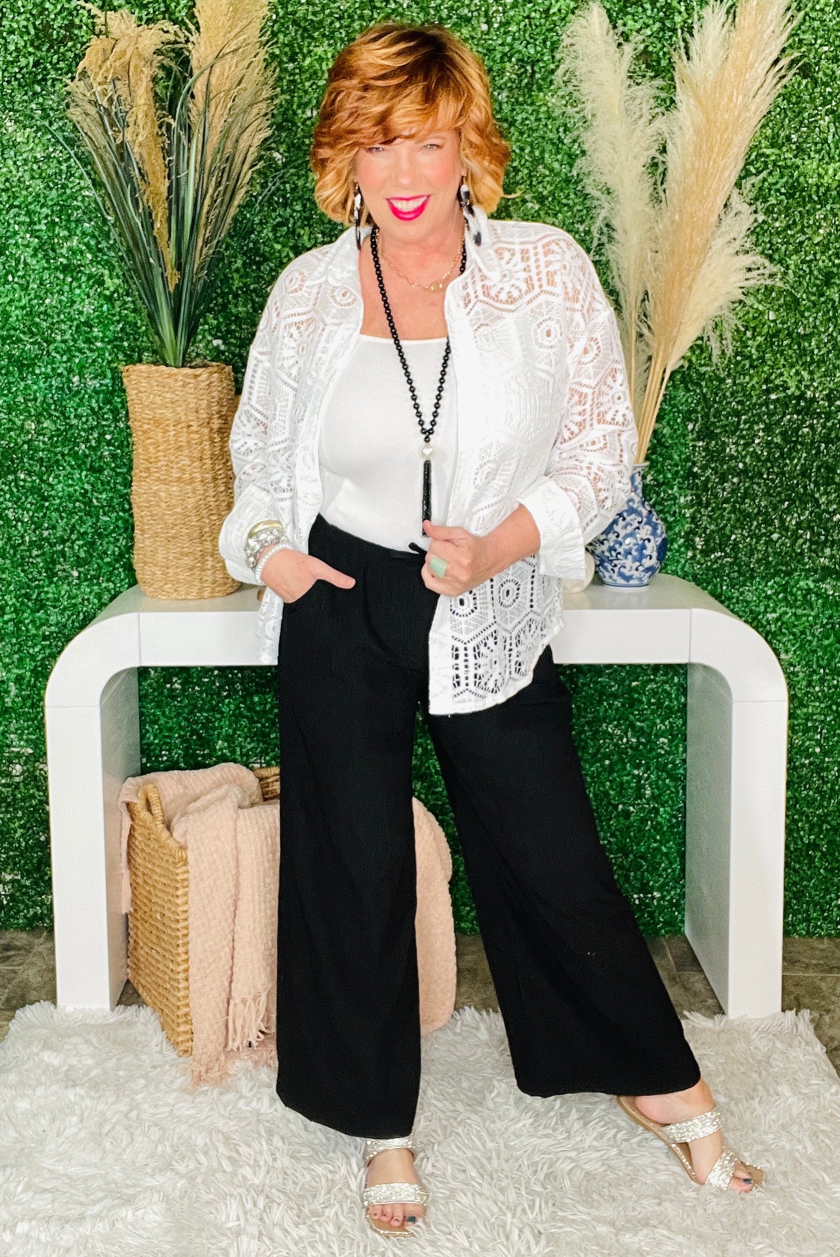 Rodeo Drive Wide Leg Pants (2 Colors)