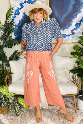 Summer Tides Terracota Pants - P140TC