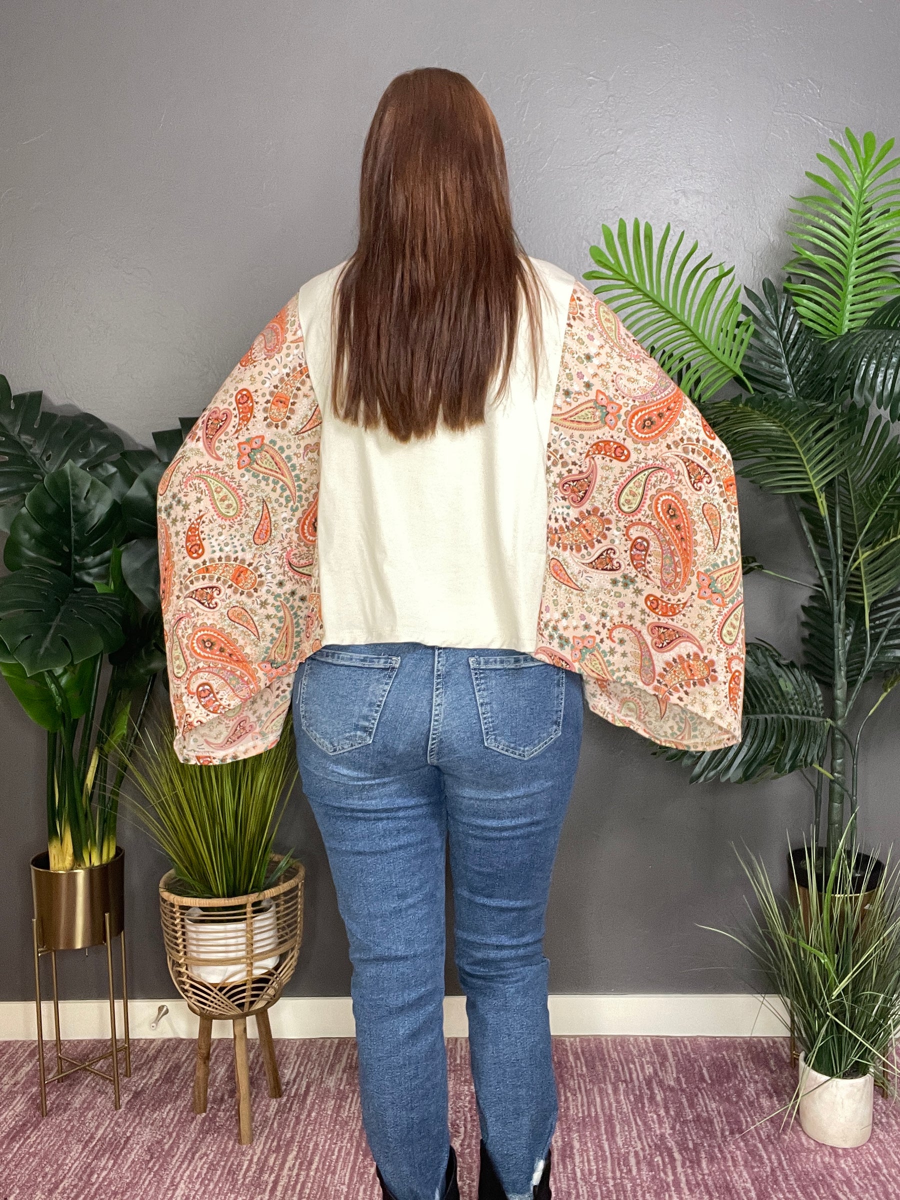 Rock And Roll Antique White Top - S159AW