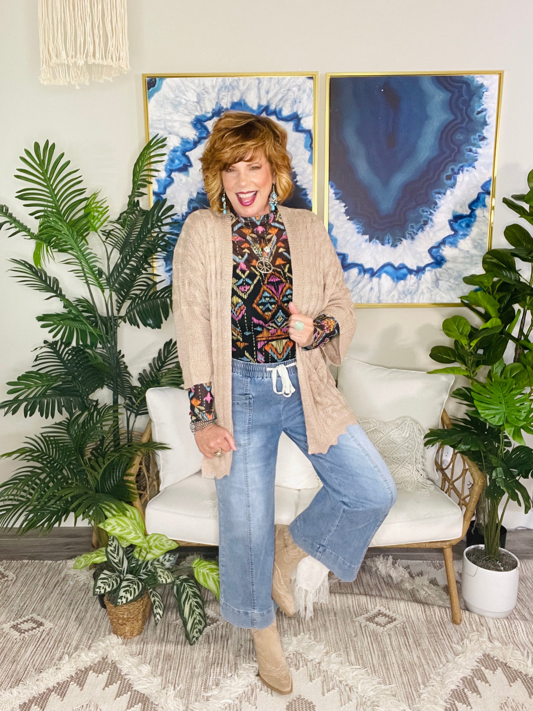 The Comfort Edit Knit Cardigan (2 Colors)