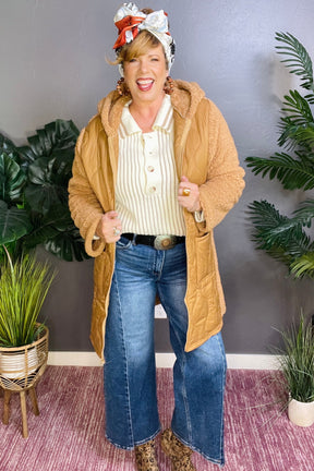 Perfectly Quilted Hooded Jacket