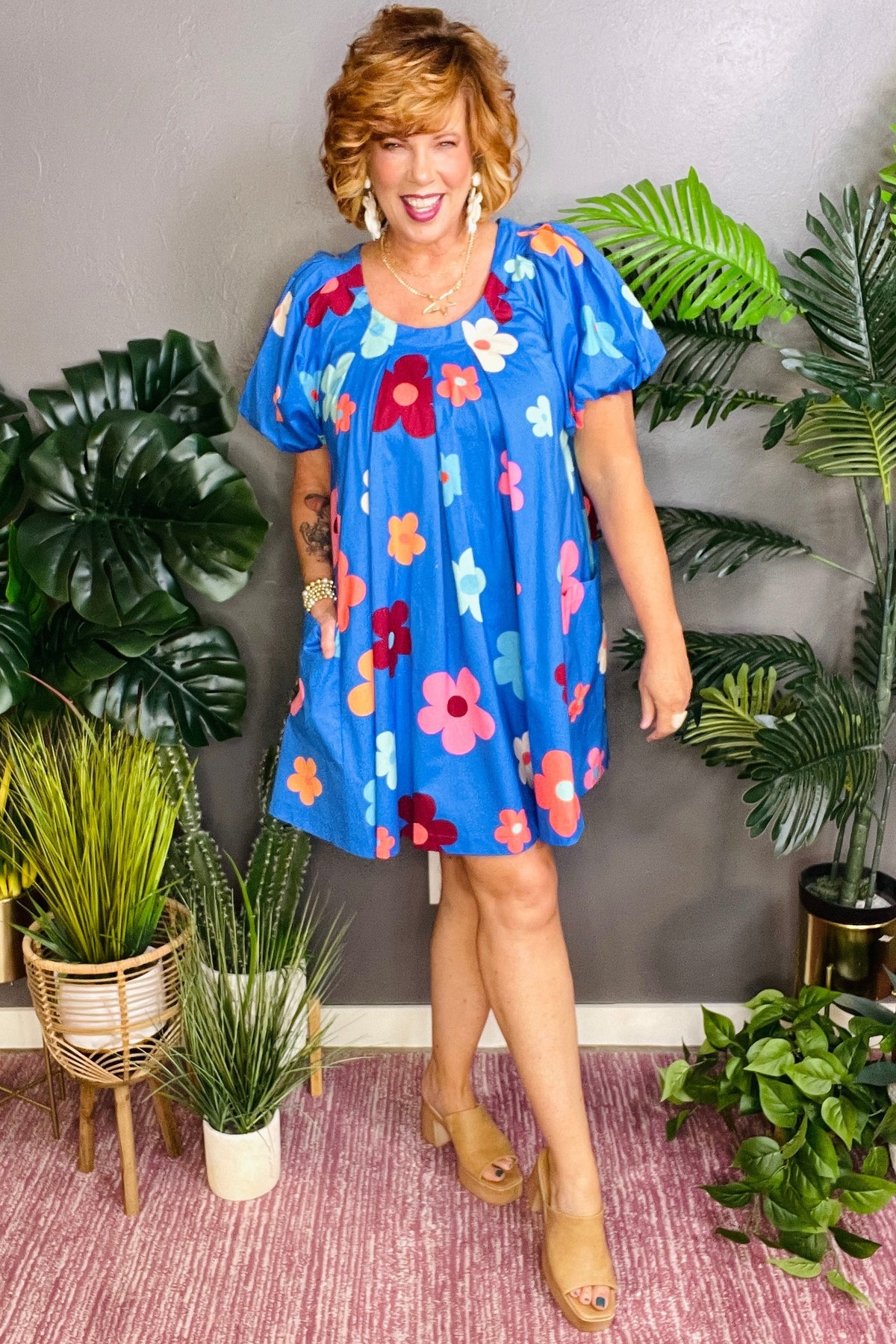 Spring Splendor Dress - DR125BL