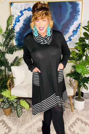 Casual Confidence Dress - DR264BK