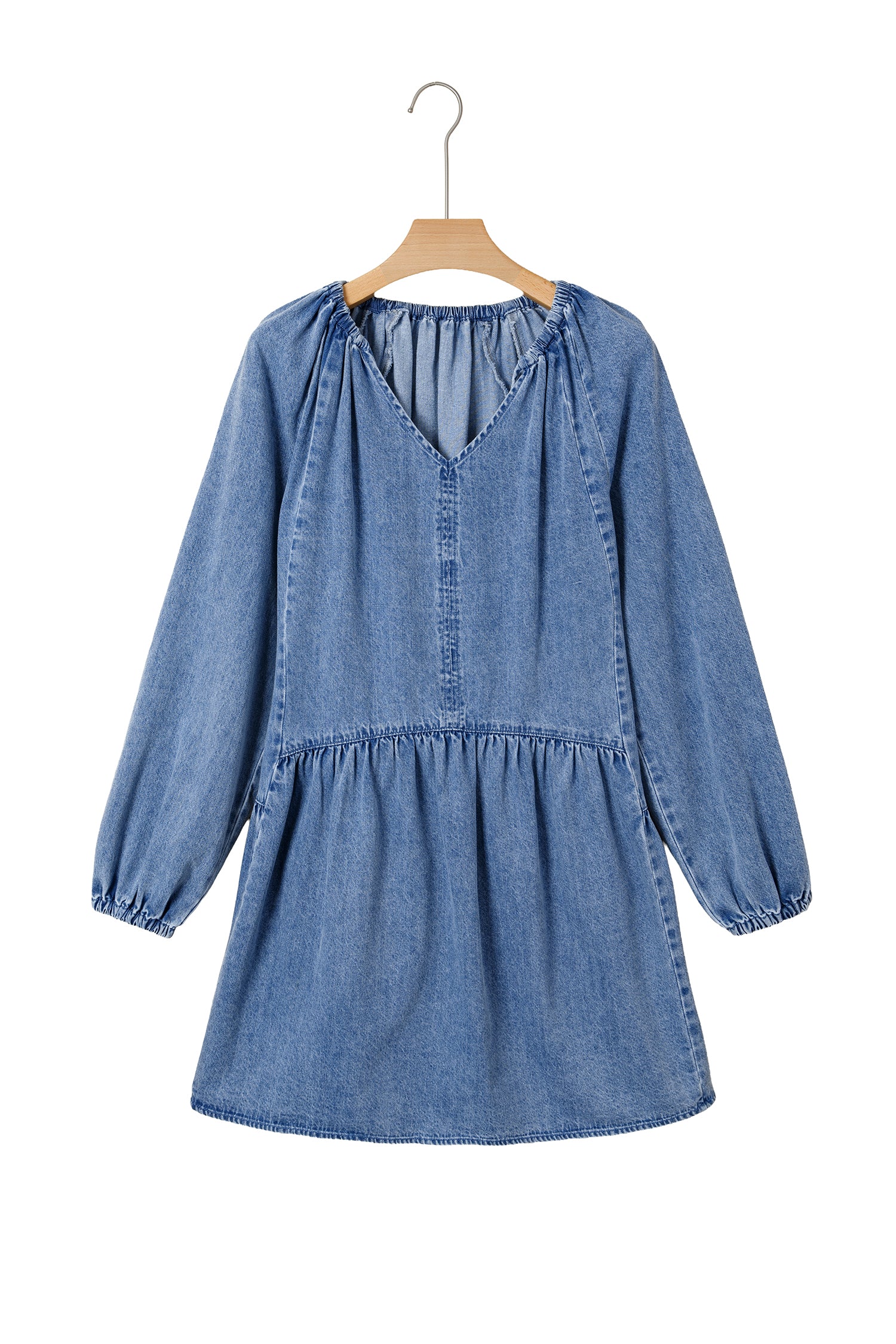 Flirty Meets Chic Denim Mini Dress