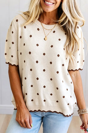 Dot So Basic Sweater