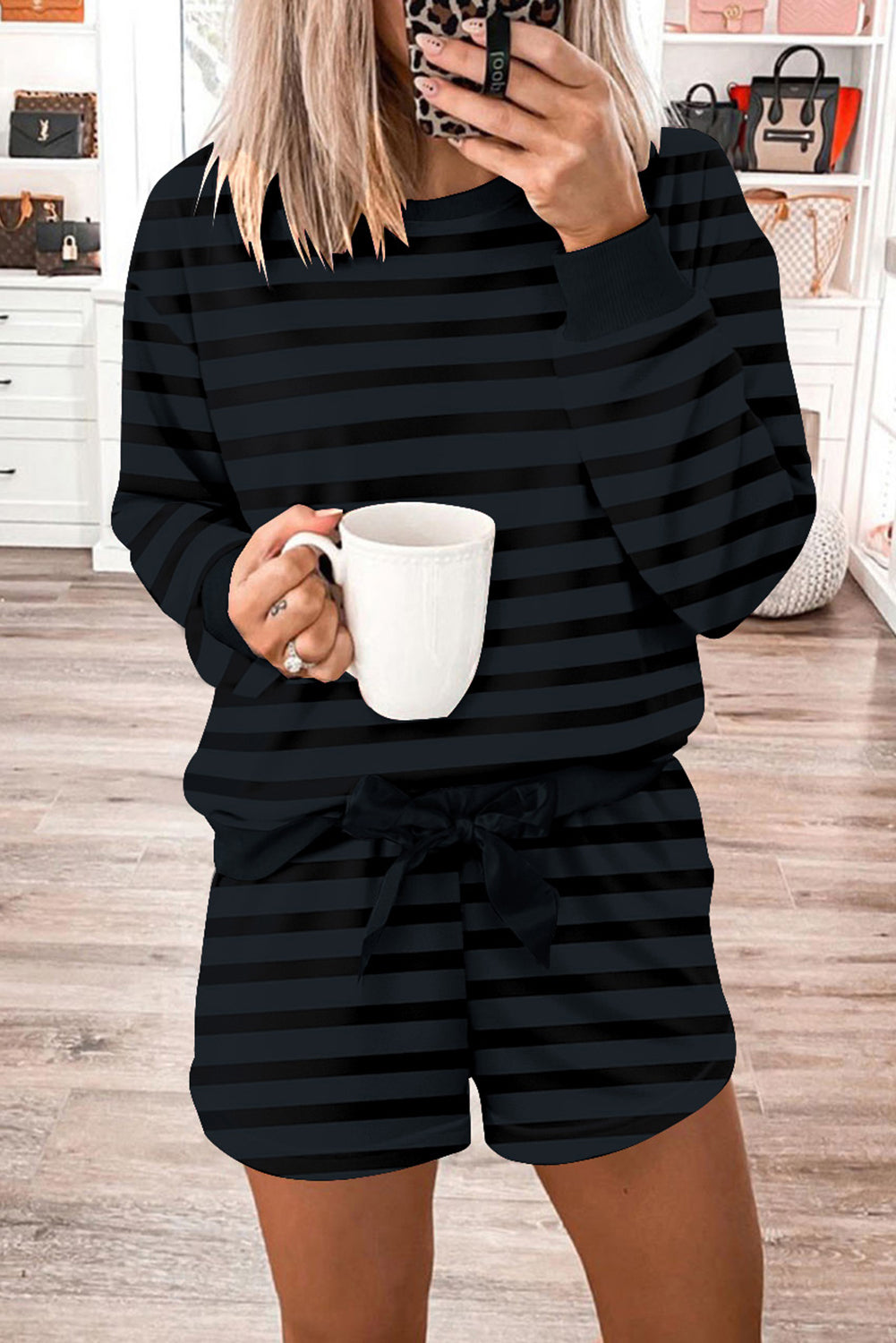 Set On Point Tops And Short Set