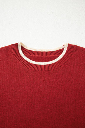 Bow Obsessed Red Sweater
