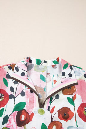 Oh My Darling Pink Floral Print Top