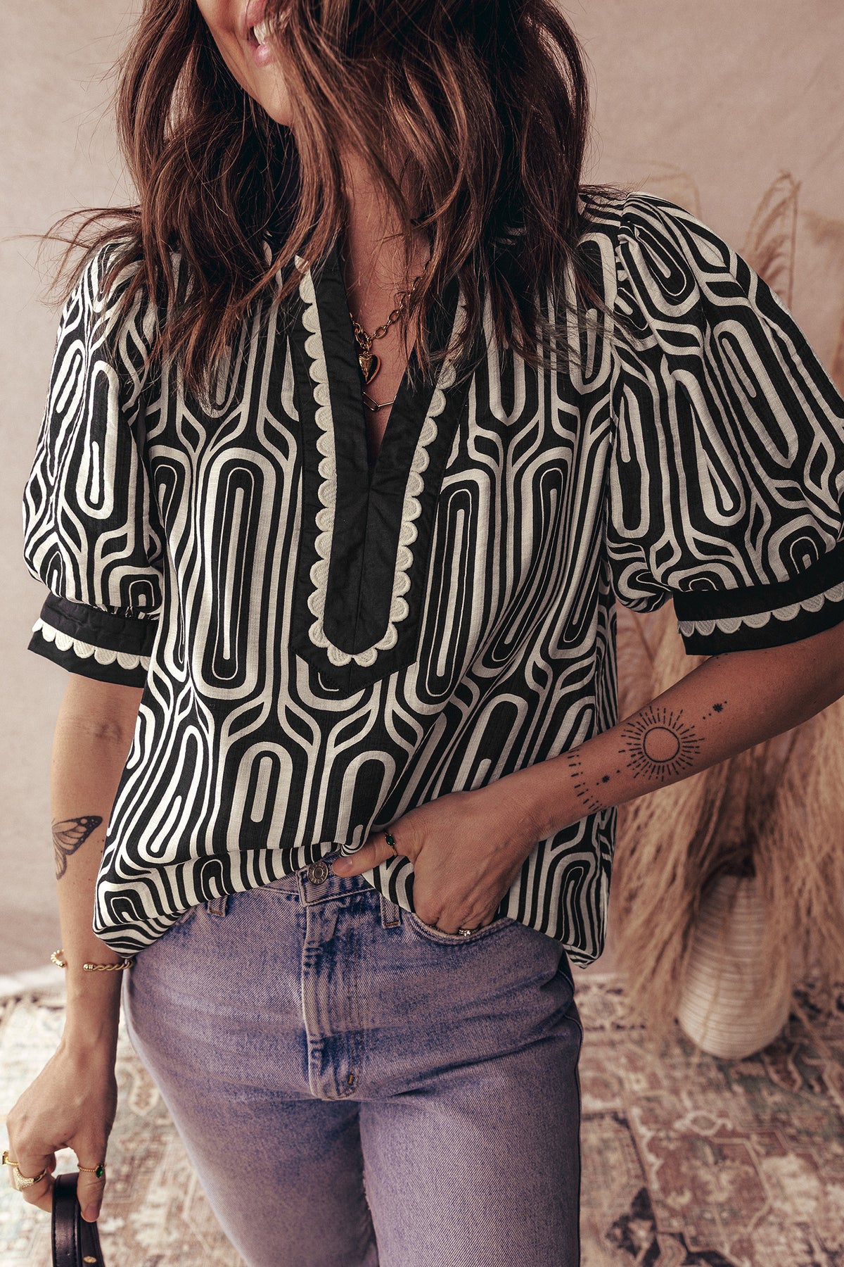 Style Is Everything Geometric Top