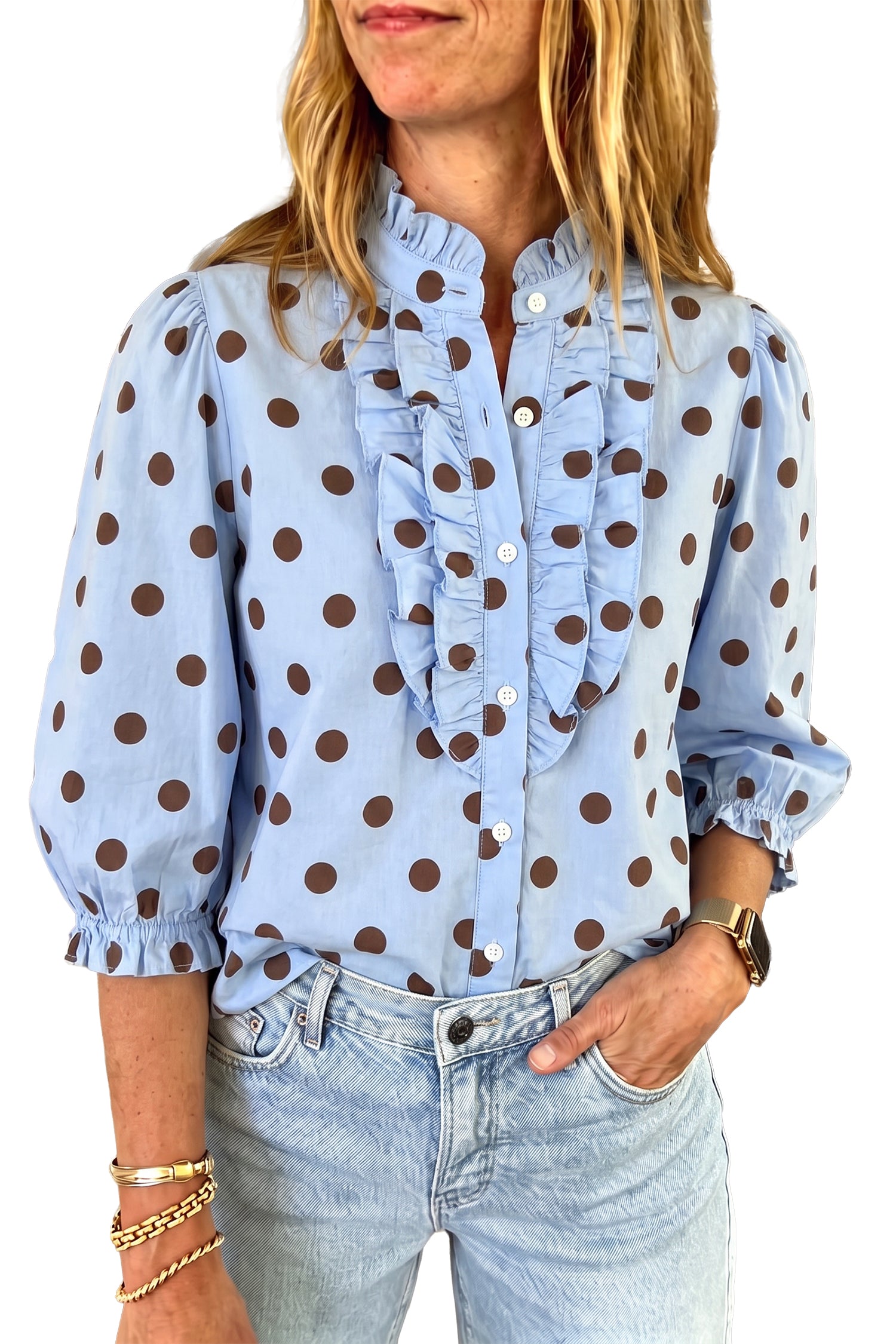 Dot Your Average Top (3 Colors)