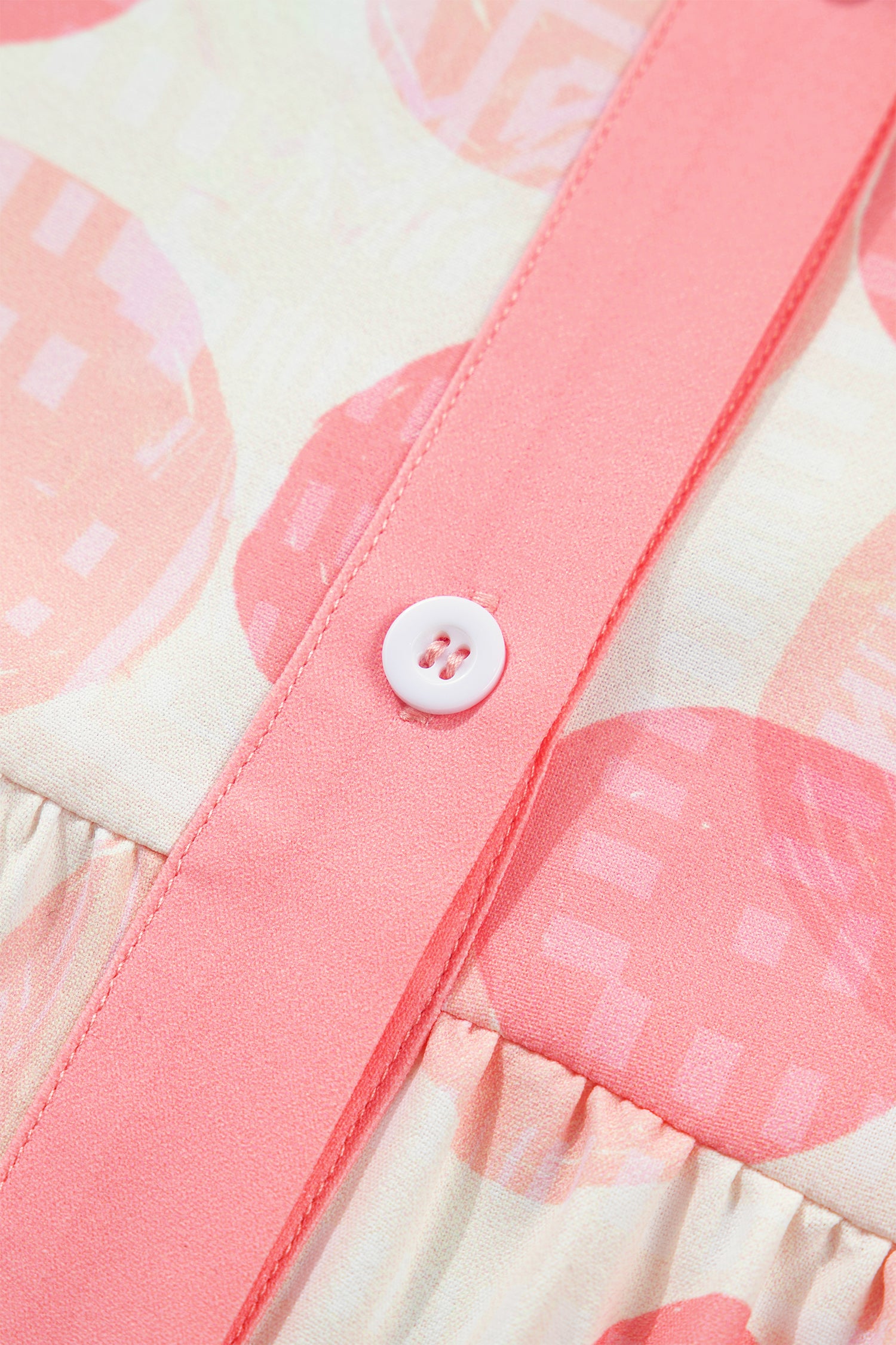 Glamour Girl Pink Polka Dot Top