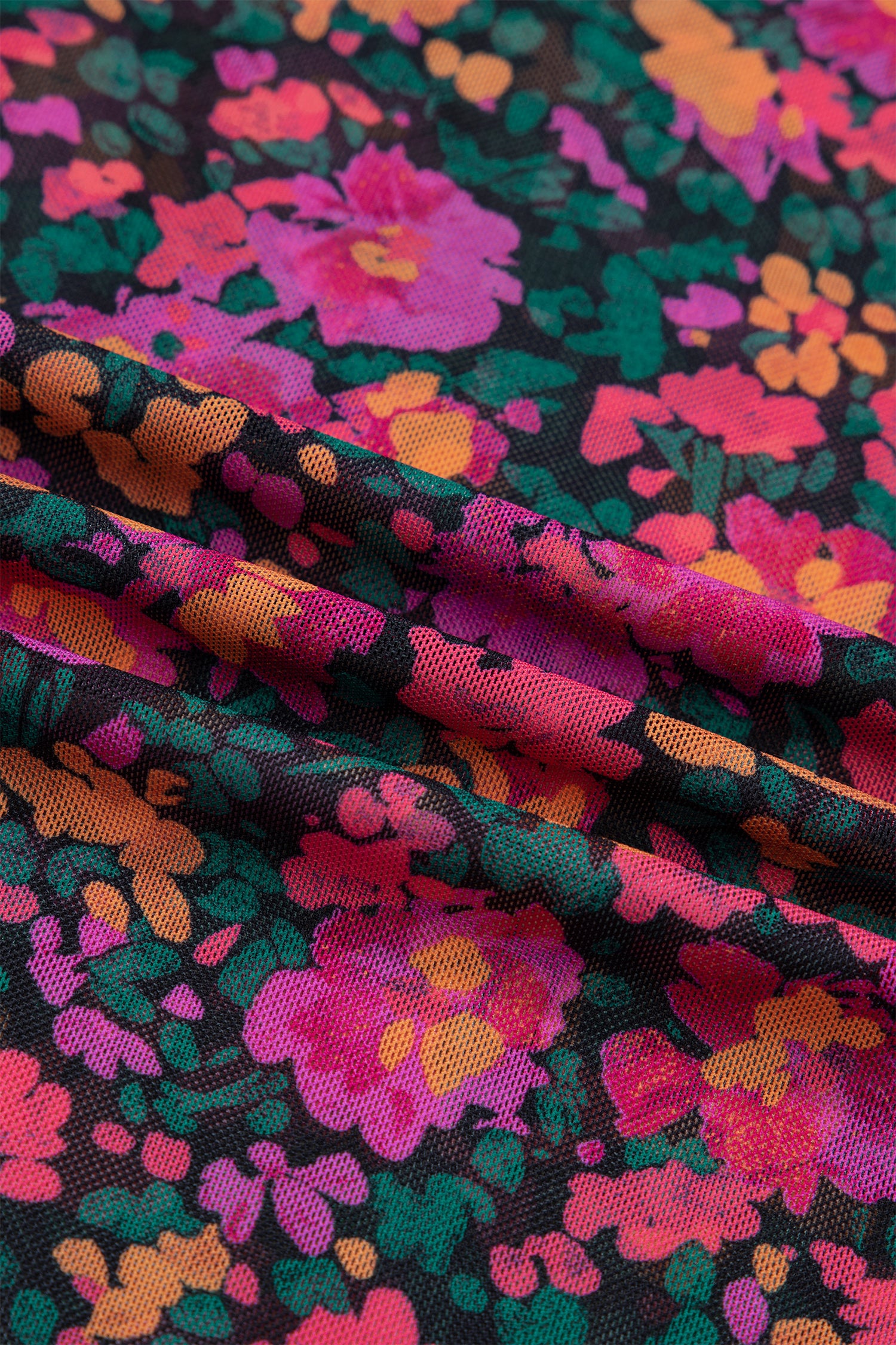 Wild Rose Spirit Mesh Top