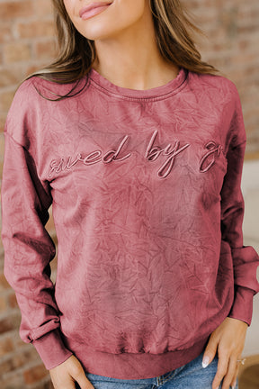 Saved By Grace Mineral Wash Top (5 Colors)