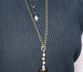 Keep It Preppy Black Vest - S094BK