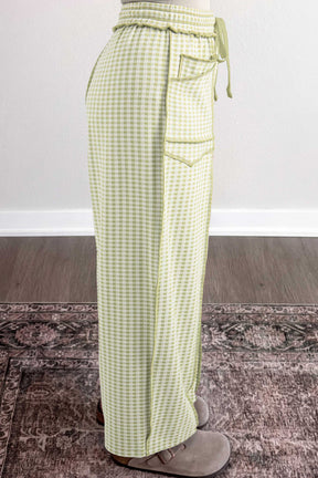 Gingham On The Go Pants (2 Colors)