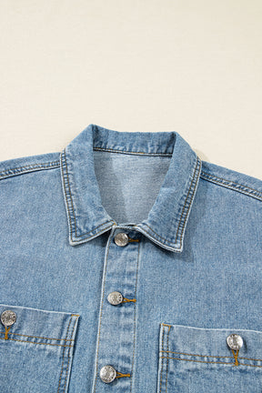 Raw Edge Rebel Multi Patched Denim Jacket
