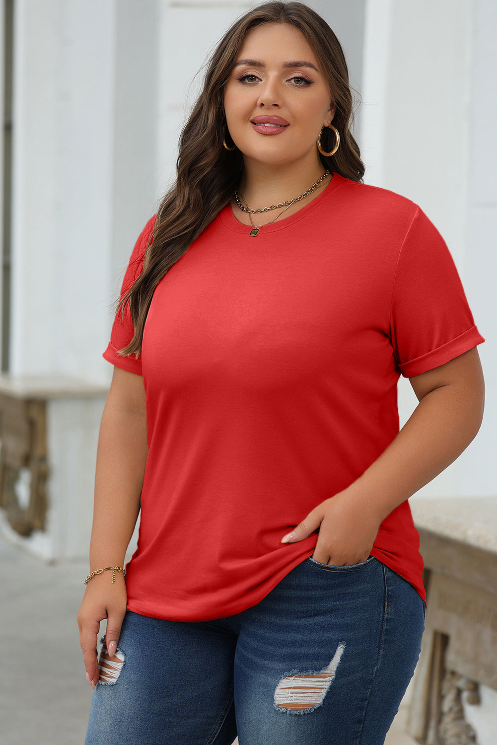 The Perfect Tee Red
