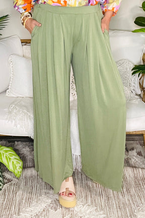 The Perfect Look Green Pants - P113GN