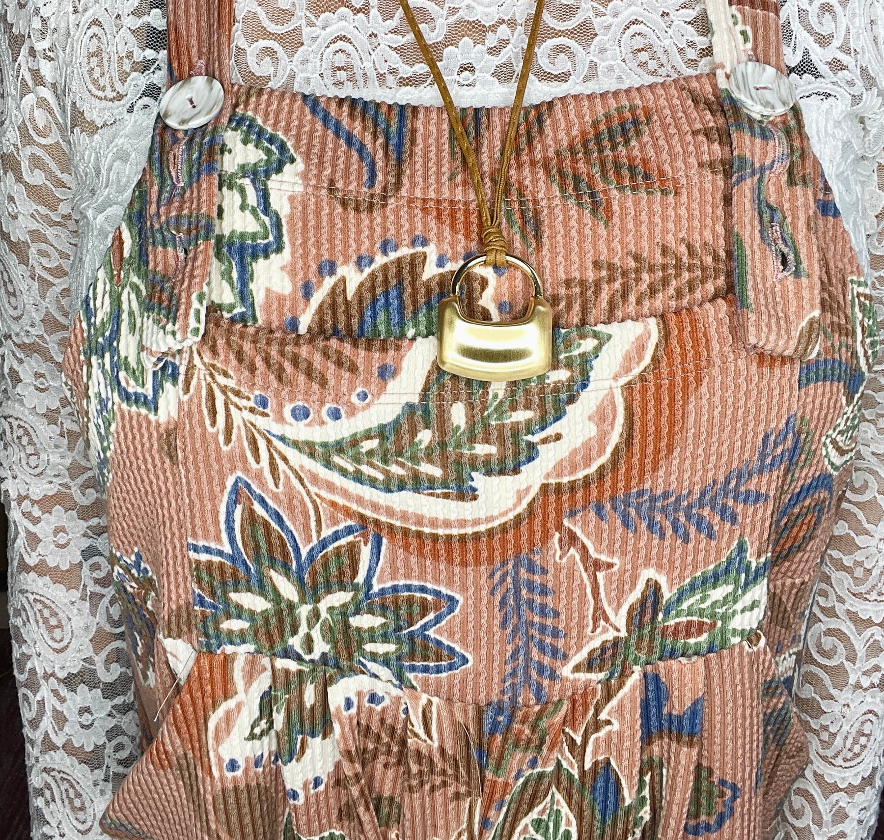 Fresh For Fall Overalls - R004MU