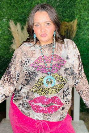 Just One Kiss Top - S312BR