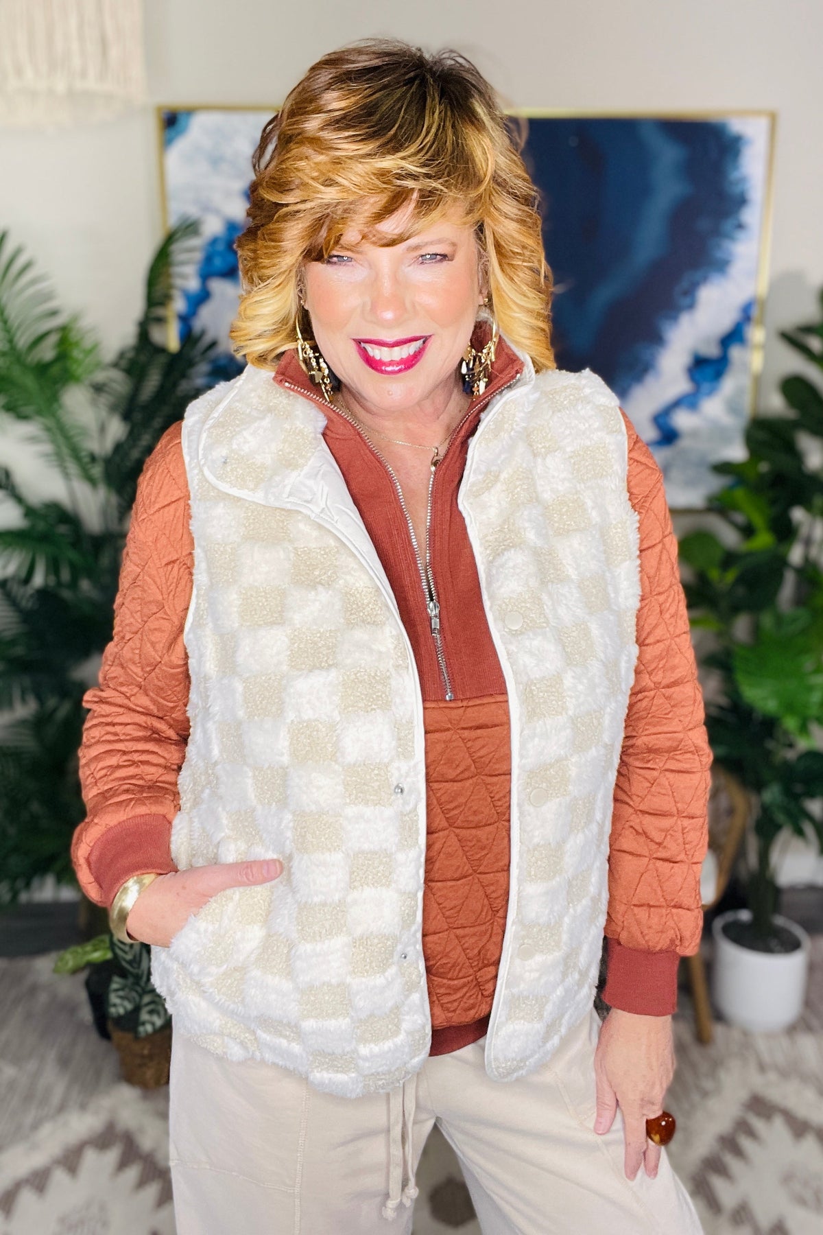 Fuzzy Feelings Vest