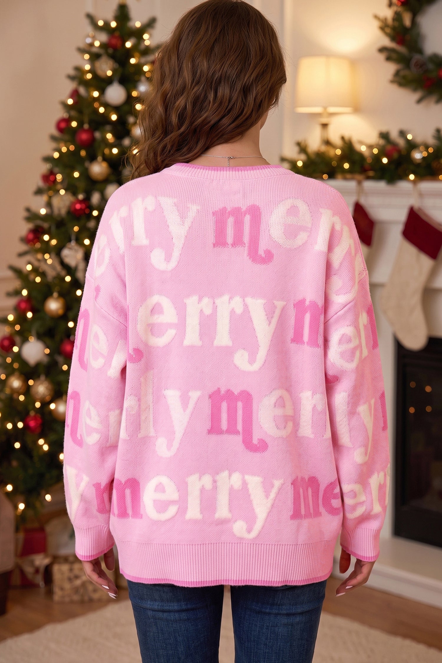 A Very Merry Pinkmas Sweater