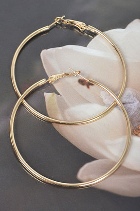 Hoop Earrings - E033 (2 Colors)