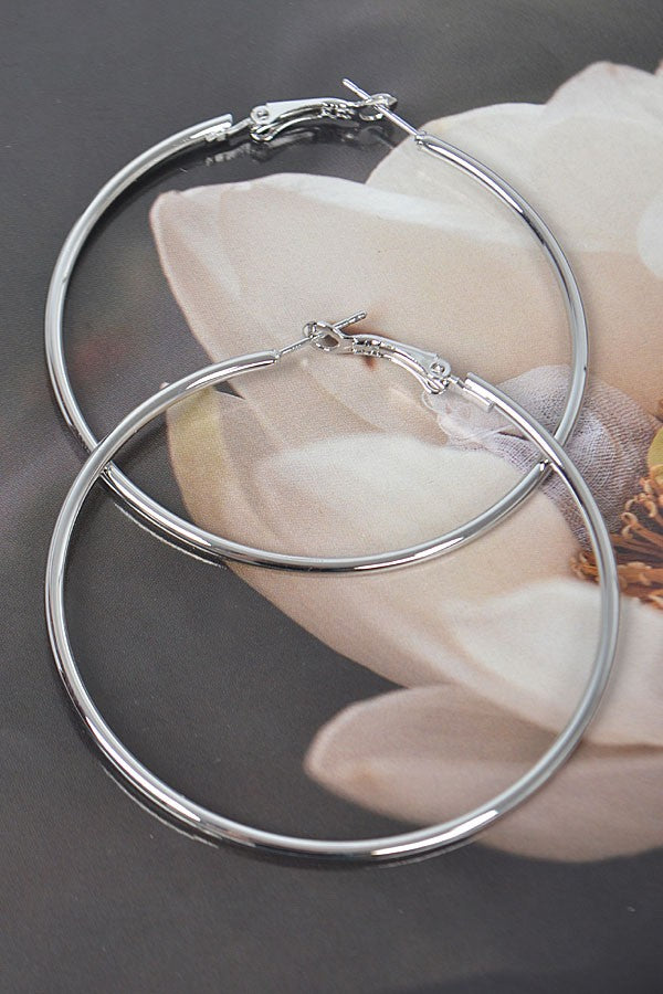 Hoop Earrings - E033 (2 Colors)