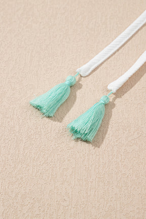 The Perfect Touch Colorful Fringed Detail Top