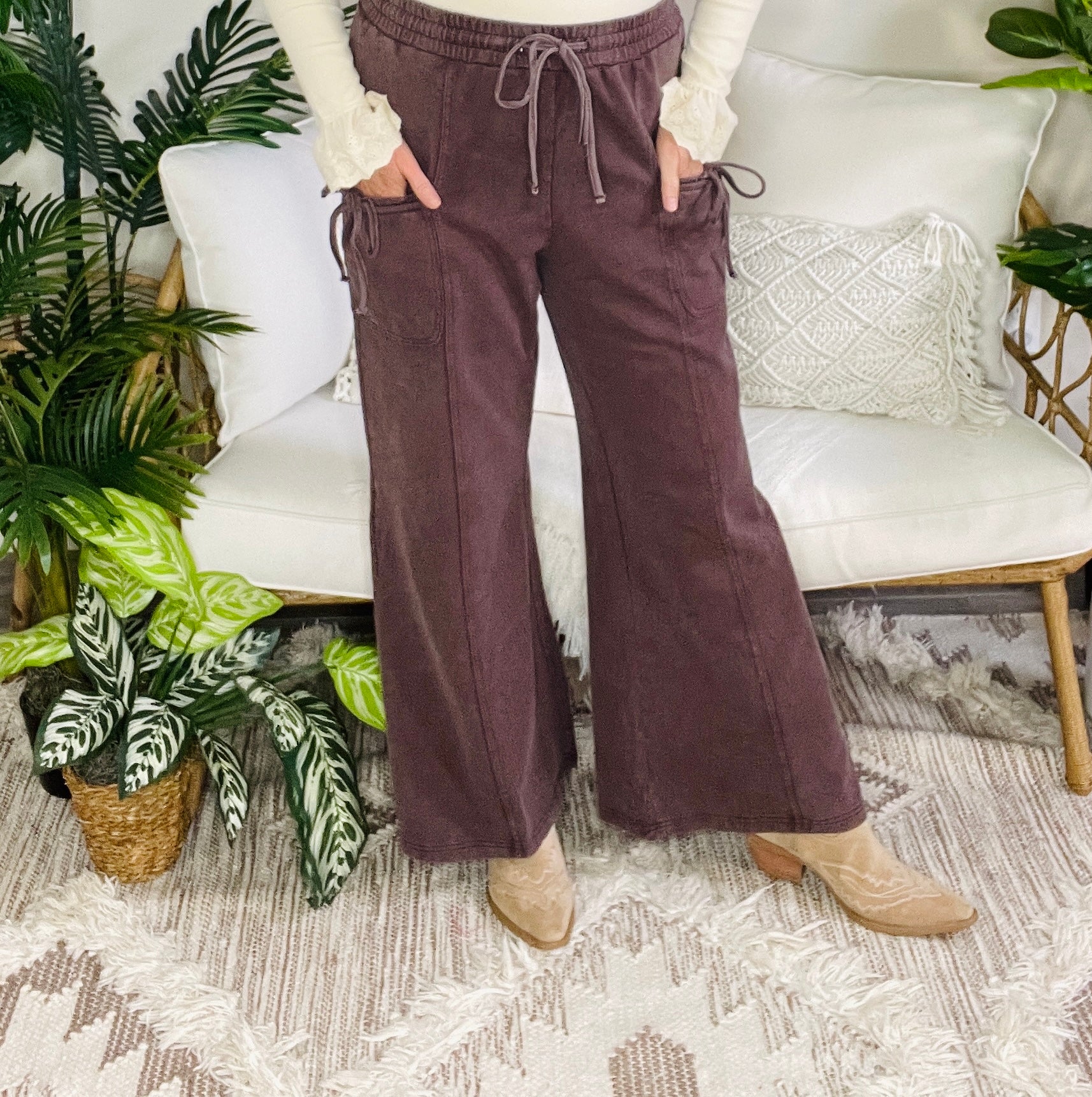 No Plans Needed Cargo Pants