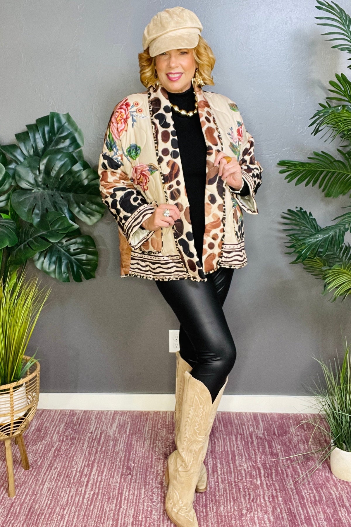 Luxe Life Glam Jacket - OT011WH
