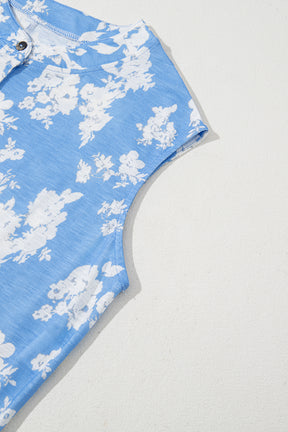 Dream Big Floral Print Wide Leg Jumpsuit