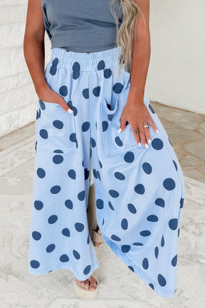 Make Your Mark Polka Dot Wide Leg Pants (4 Colors)