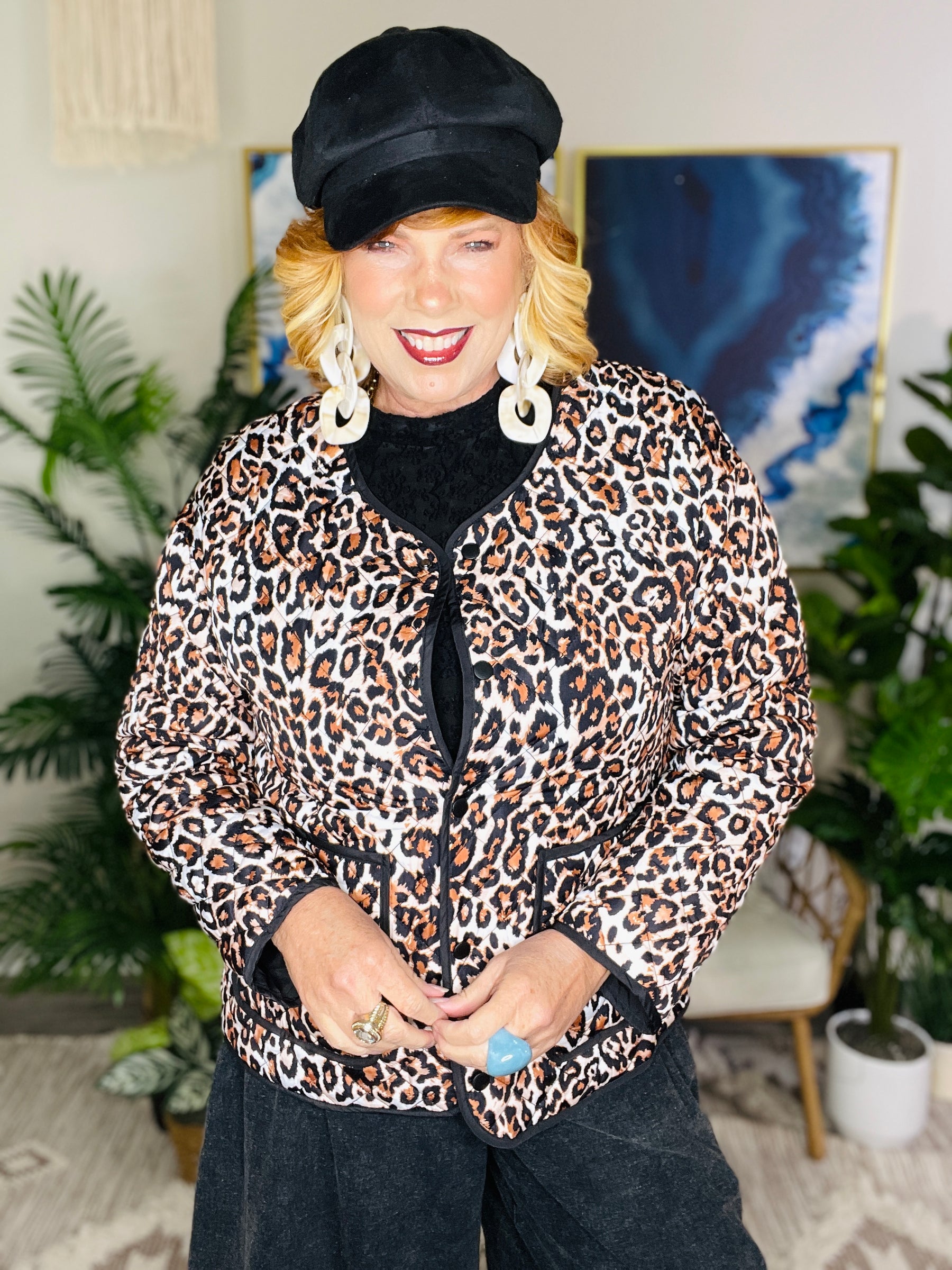 Wildly Chic Quilted Jacket