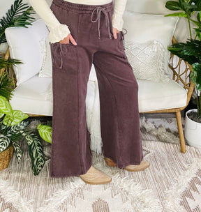 No Plans Needed Cargo Pants