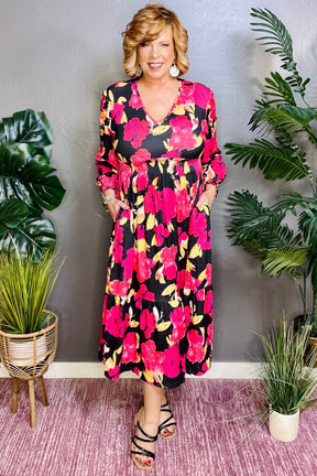 Floral Crush Maxi Dress - DR028MU