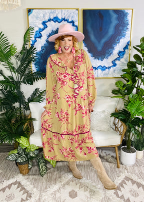 Wild Rose Romance Dress - DR283KW